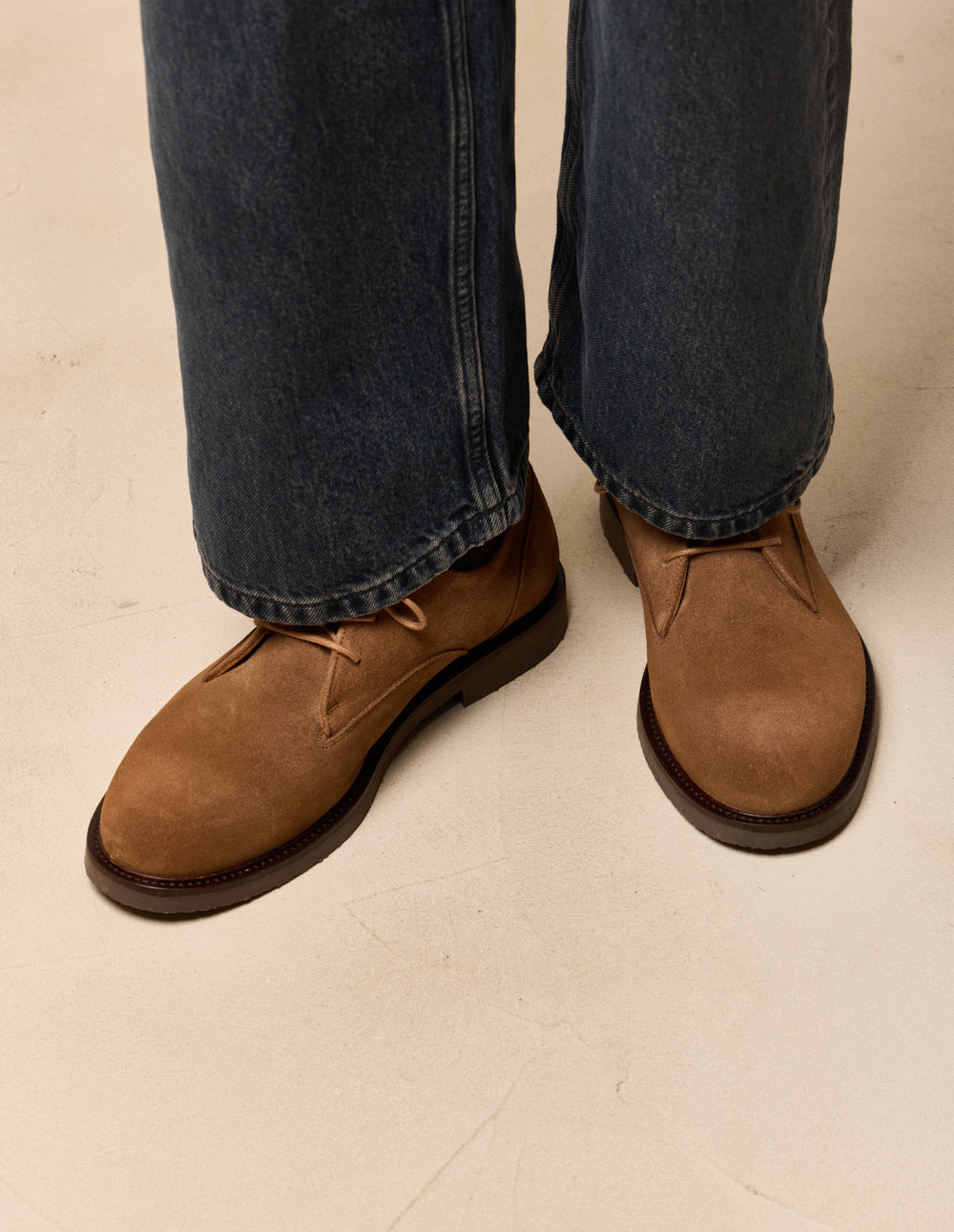 Derbies Norin - Suède taupe