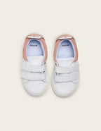 Baskets Enfants René Junior - Blanc rose