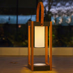Seraphina - Lanterne Solaire - Aluminium - Marron