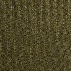 Serena - Chaises - Tissu Chenille - Vert Et Pieds Métal Marron