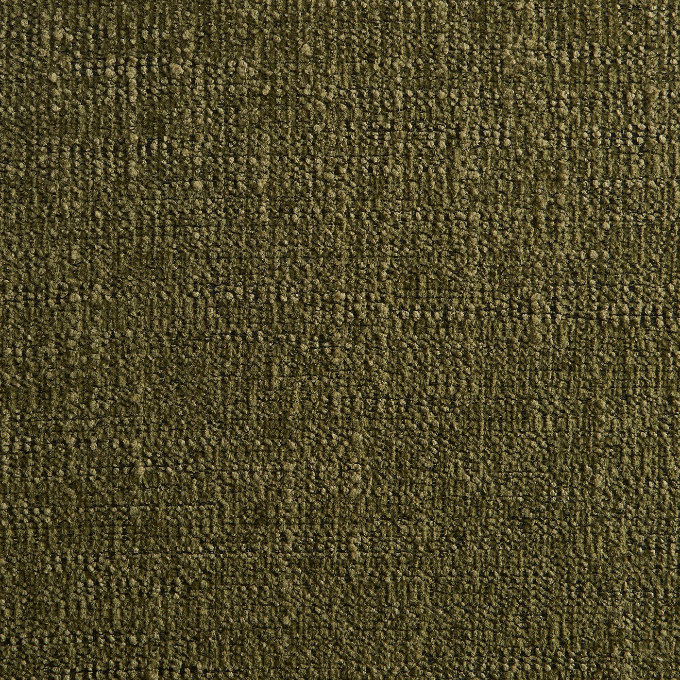 Serena - Chaises - Tissu Chenille - Vert Et Pieds Métal Marron