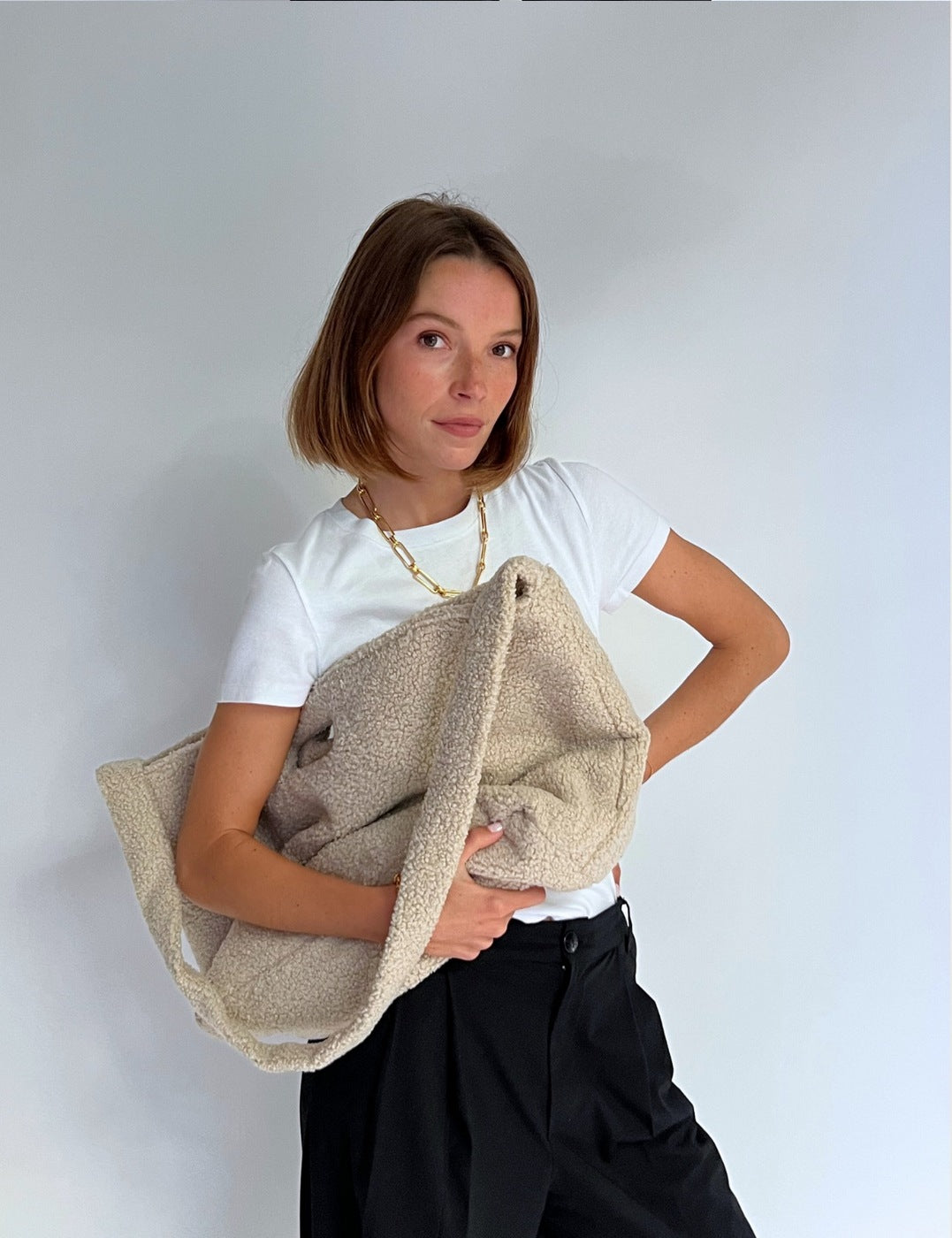 Sac Serge - Ivory