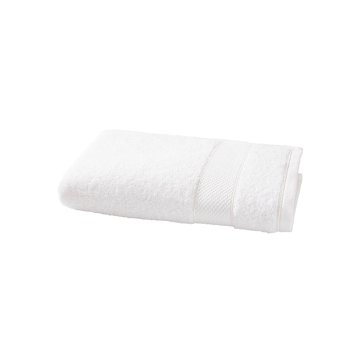 Eponge Unie - Serviette Invité  - Blanc
