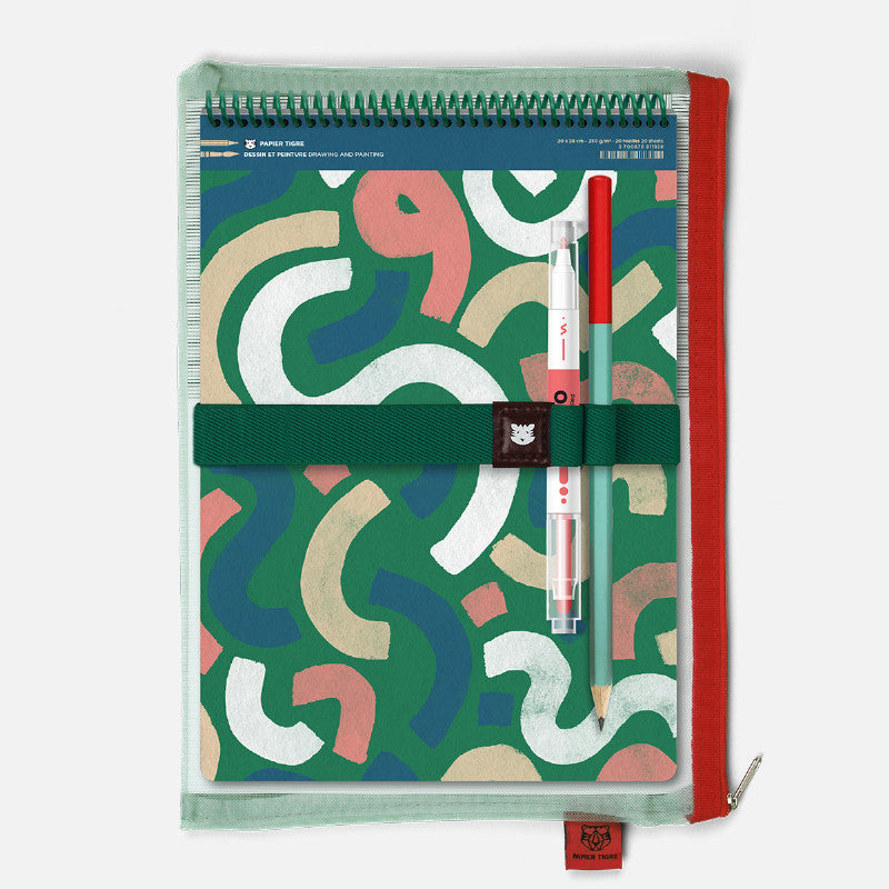 Set De Carnet À Dessin Mushi A4