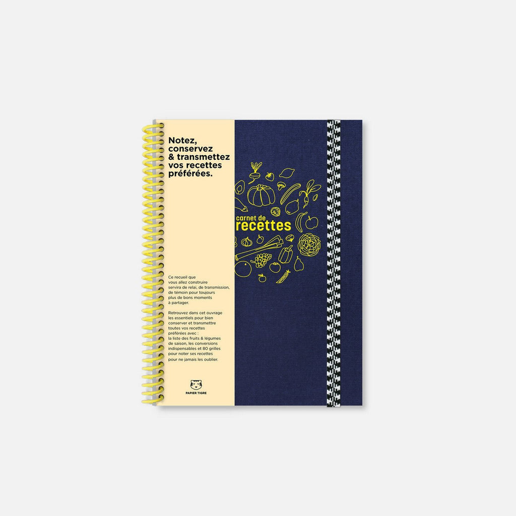 Set De Carnet De Recettes - Marine