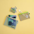 Set De 3 Pochettes Mesh (XS, S Et M) - Jaune