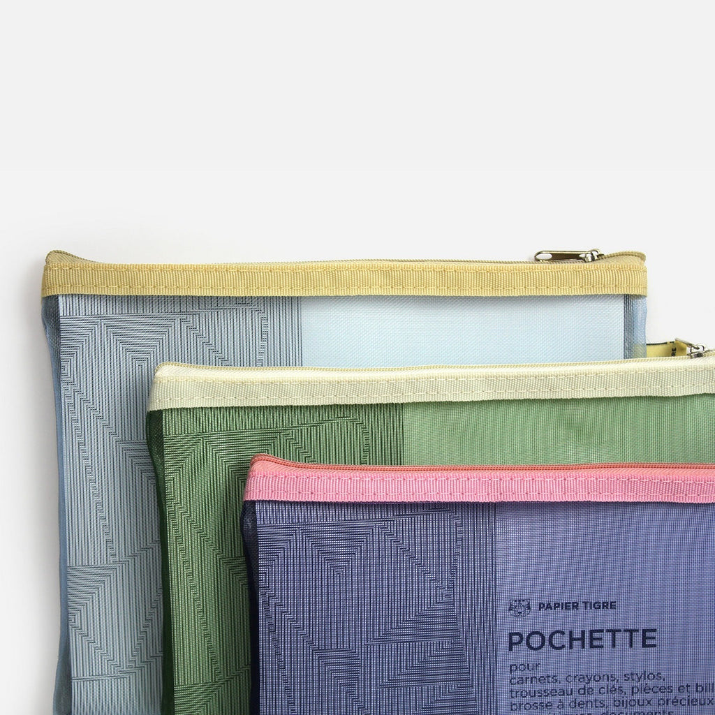 Set De 3 Pochettes Mesh - M
