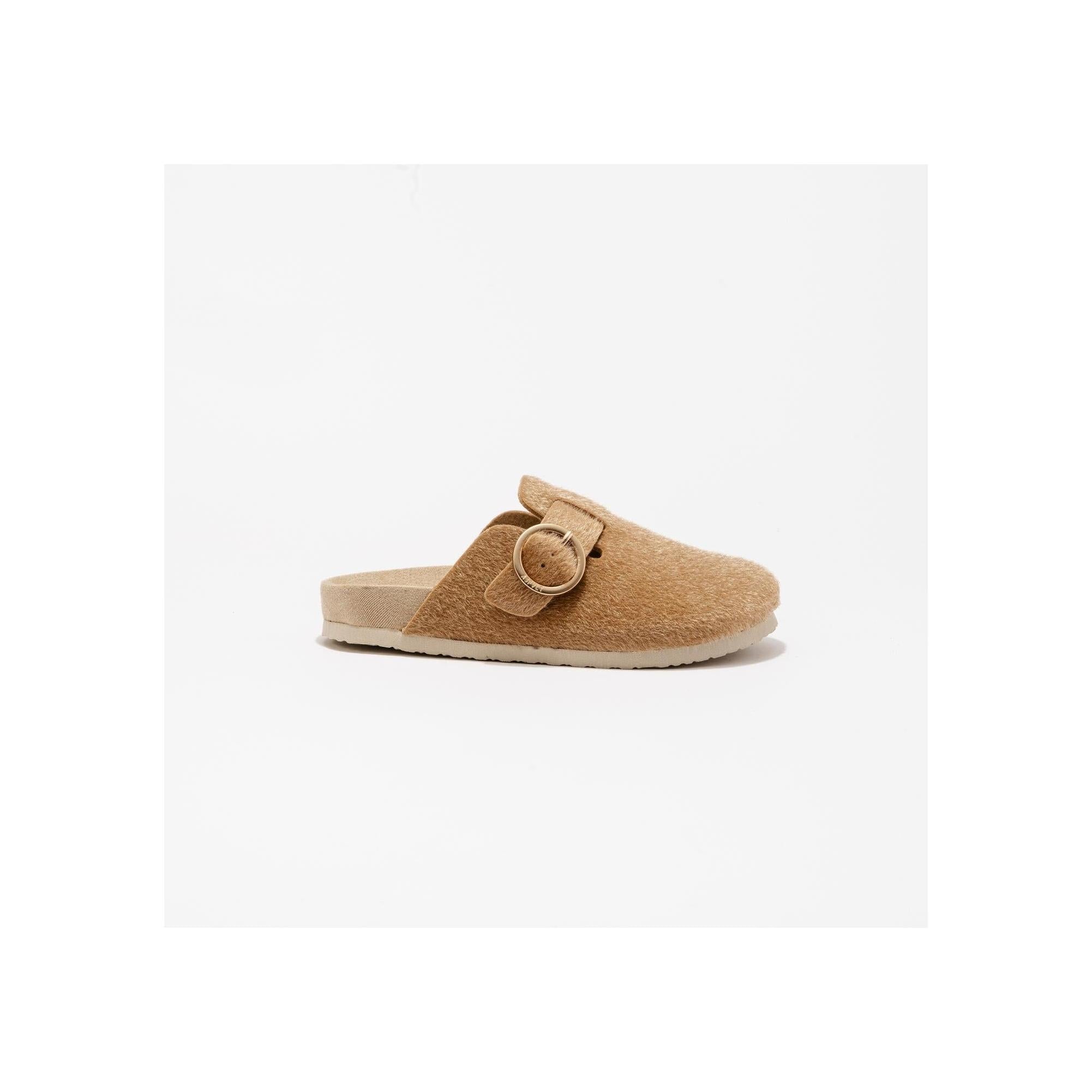 Mules Flair Tan-Fur
