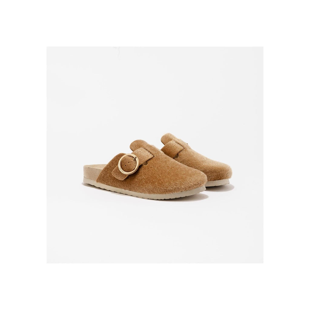 Mules Flair Tan-Fur