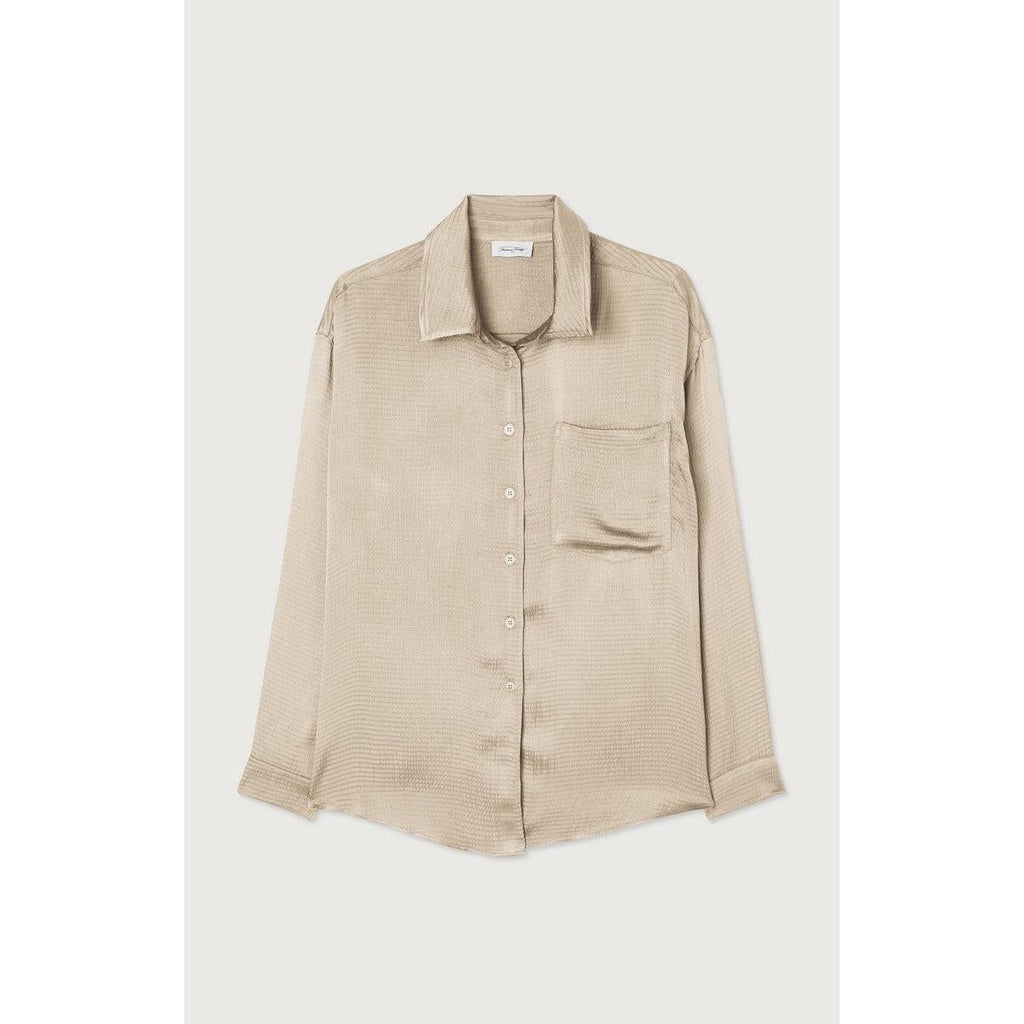 Chemise Ample Manches Longues - Ecru - Femme