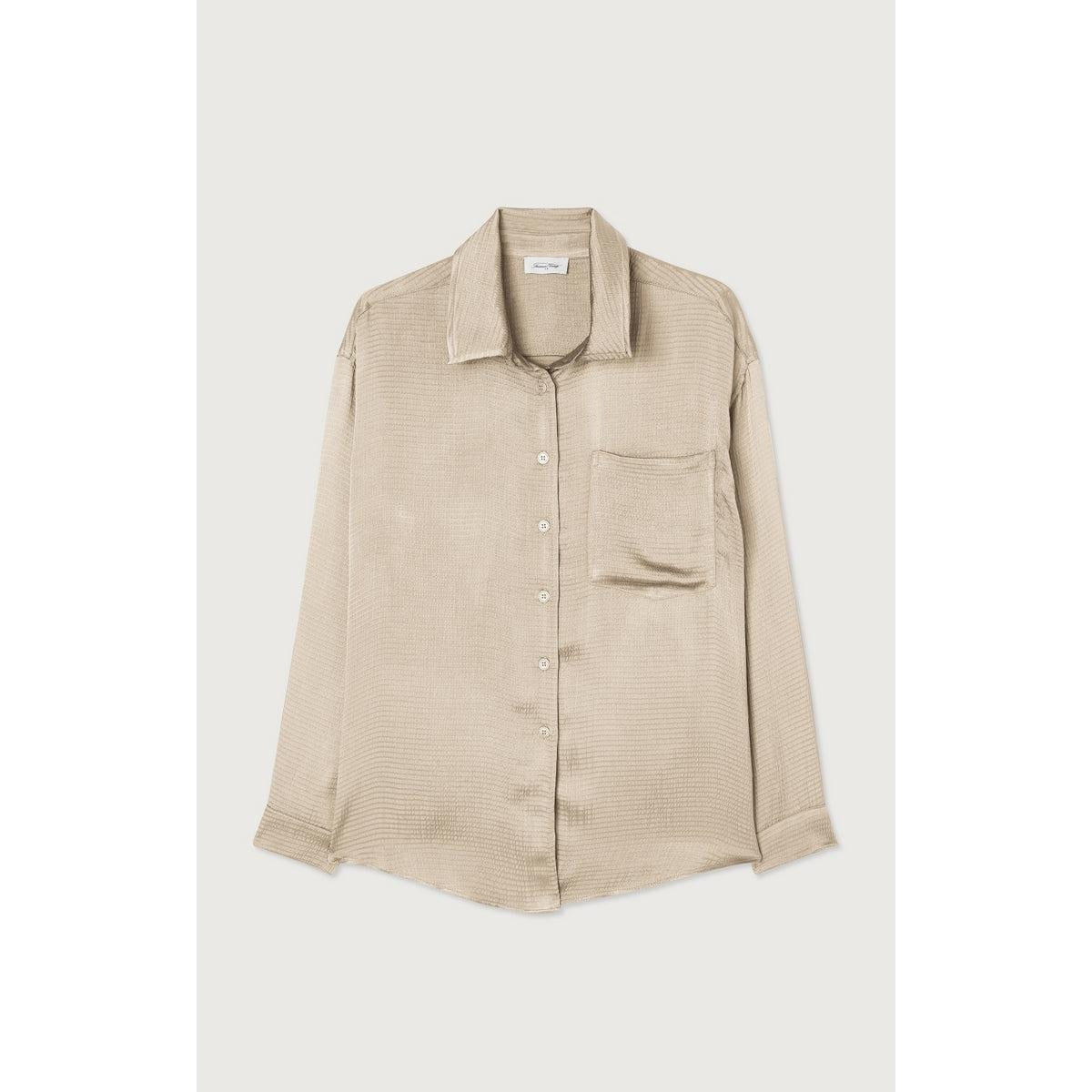 Chemise Ample Manches Longues - Ecru - Femme