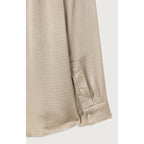 Chemise Ample Manches Longues - Ecru - Femme