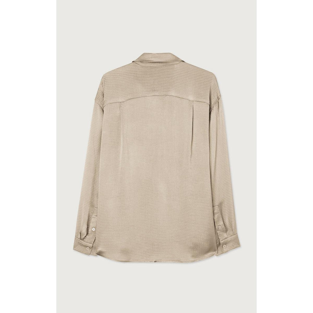 Chemise Ample Manches Longues - Ecru - Femme