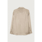 Chemise Ample Manches Longues - Ecru - Femme