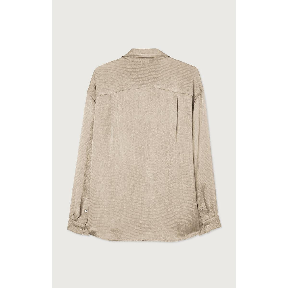 Chemise Ample Manches Longues - Ecru - Femme