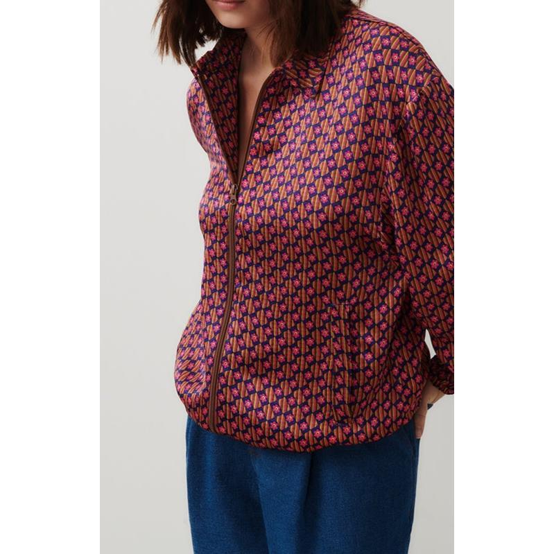 Veste Boule Manches Longues Zippée - June - Femme