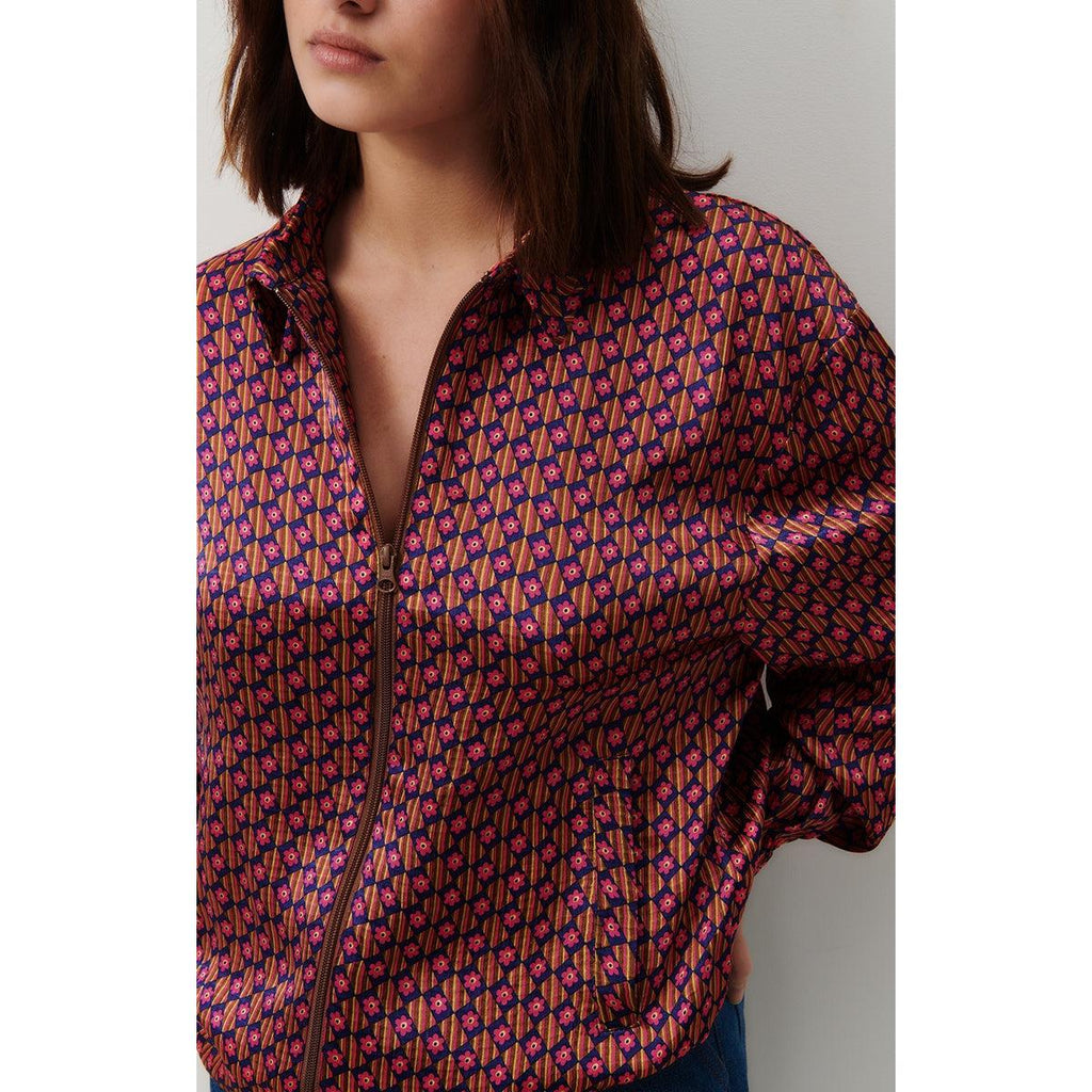 Veste Boule Manches Longues Zippée - June - Femme