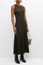 Robe Shiny Rib Sweater - Willow Green