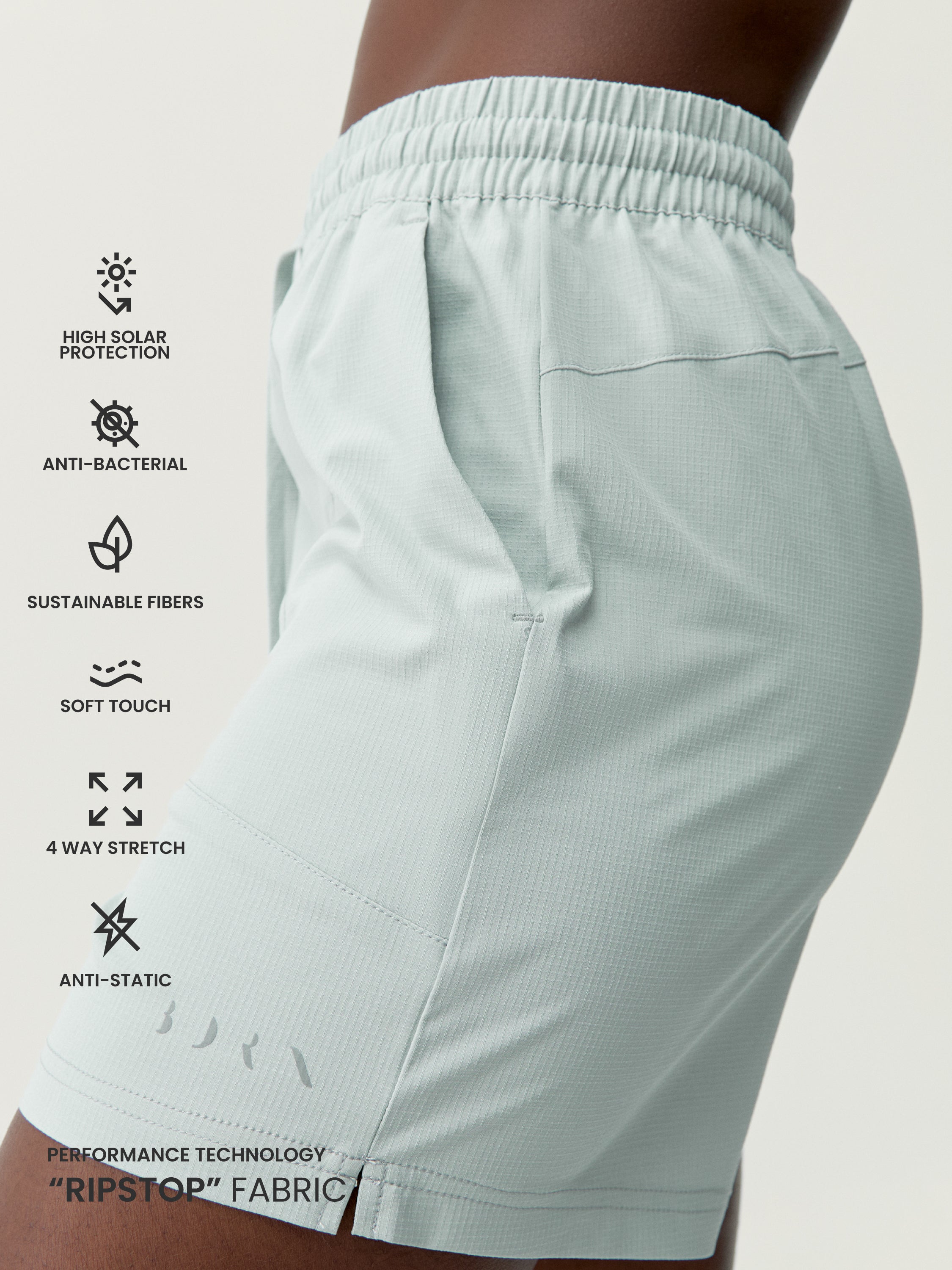 Short Lizara - Gris Doux - Femme
