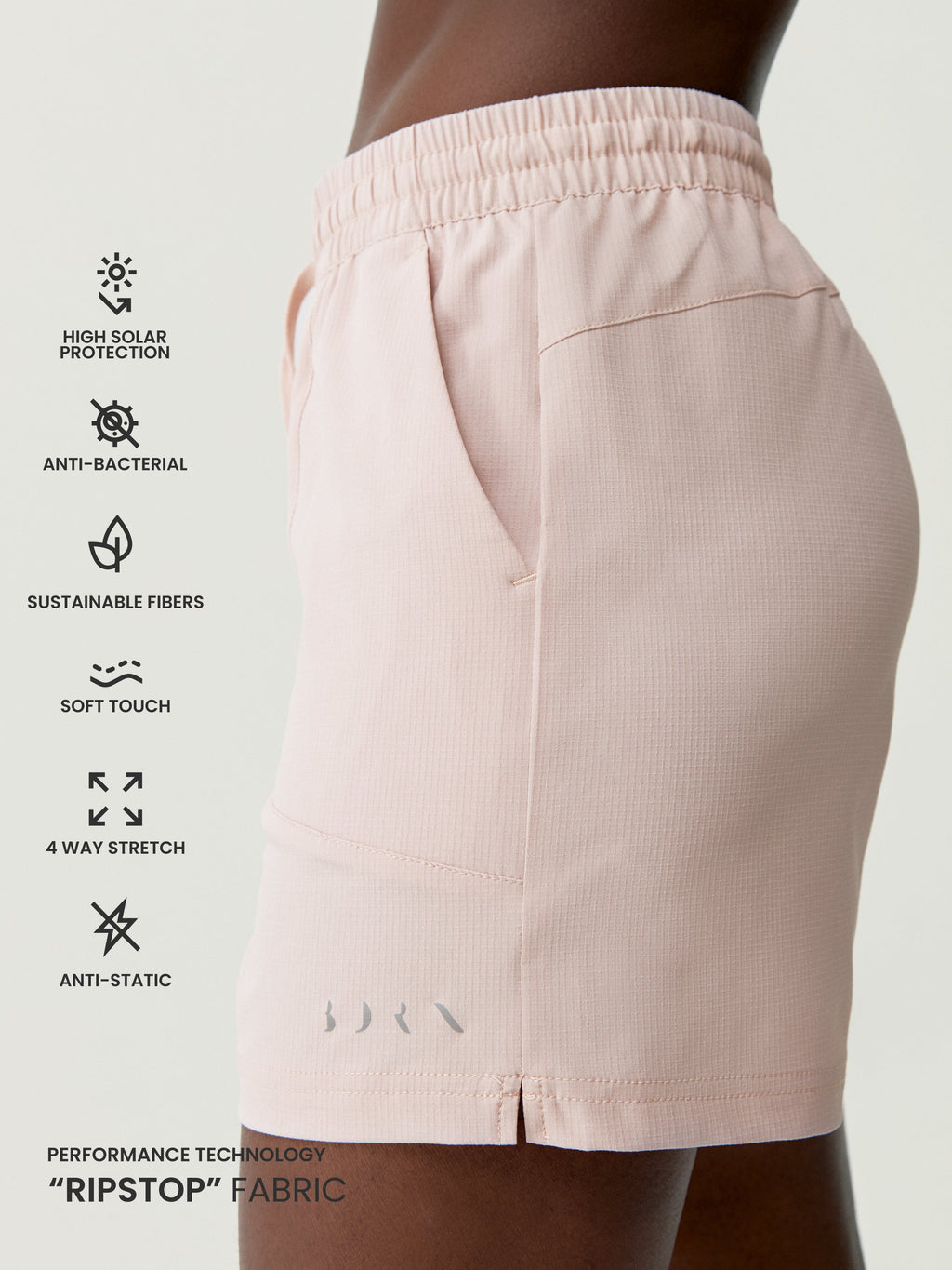 Short Lizara - Rose Doux - Femme