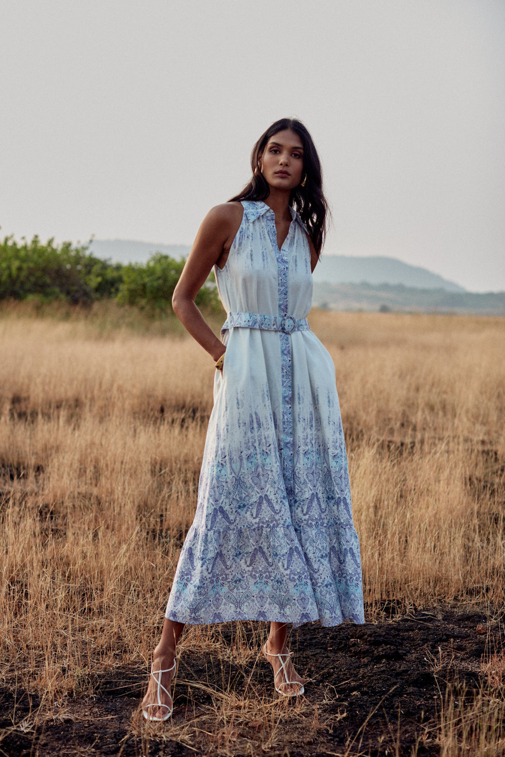 Robe Brittany - Persian Blue