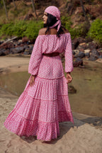 Top Joana - Pink Lotus