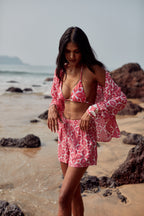 Maillot Triangle - Red Lotus