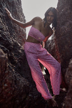 Pantalon Kenza - Pink Lotus