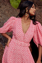 Robe Svetlana - Pink Lotus