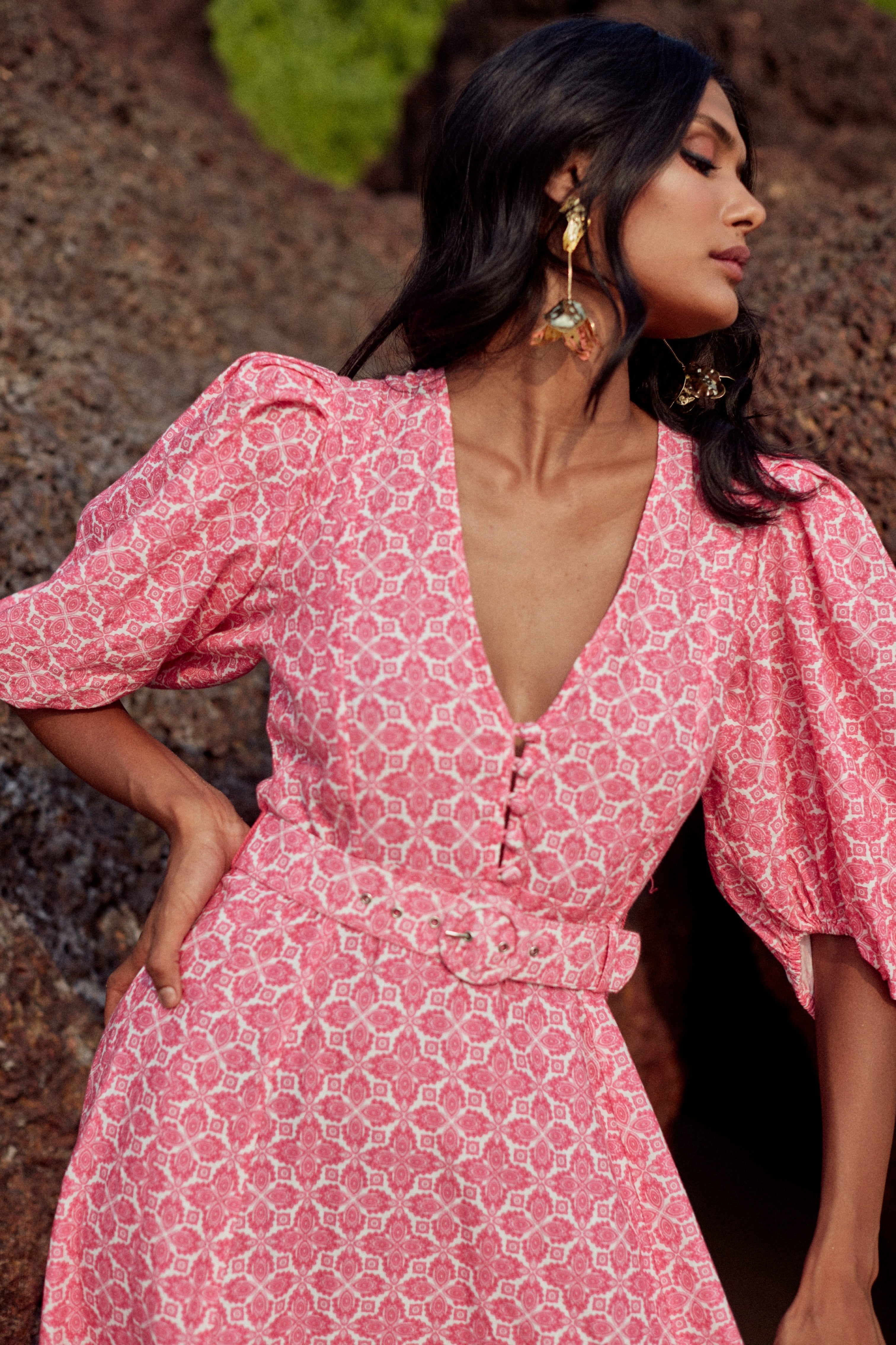 Robe Svetlana - Pink Lotus