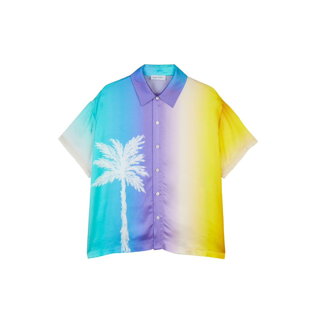 Chemise Palm Tree Short Sleeve