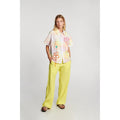 Chemise Check Embroidered Short Sleeve