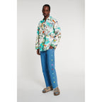 Chemise Printed Corduroy Long Sleeve