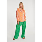 Chemise Stripe Palm Tree Pyjama