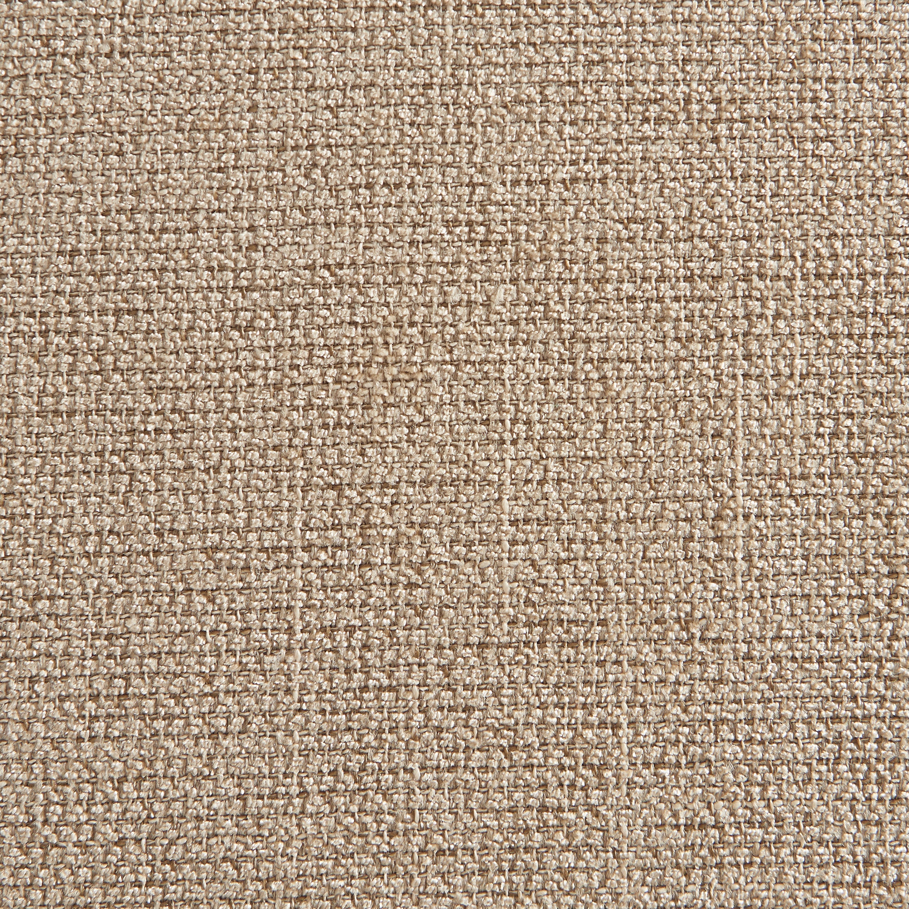 Farel - Chaises - Tissu Chenille - Beige Et Pieds Métal Noir