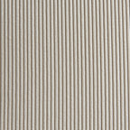 Lot De 2 Chaises Gina - Velours Cotelé Écru Pieds Métal Noir