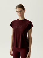 T-Shirt Simone - Bourgogne Cilène - Femme