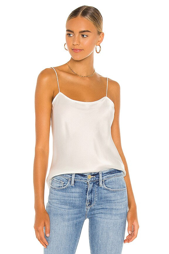 Top Simple Cami - Blanc