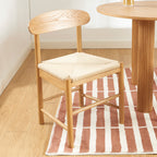 Lot De 2 Chaises Oda - Chêne Massif Et Corde