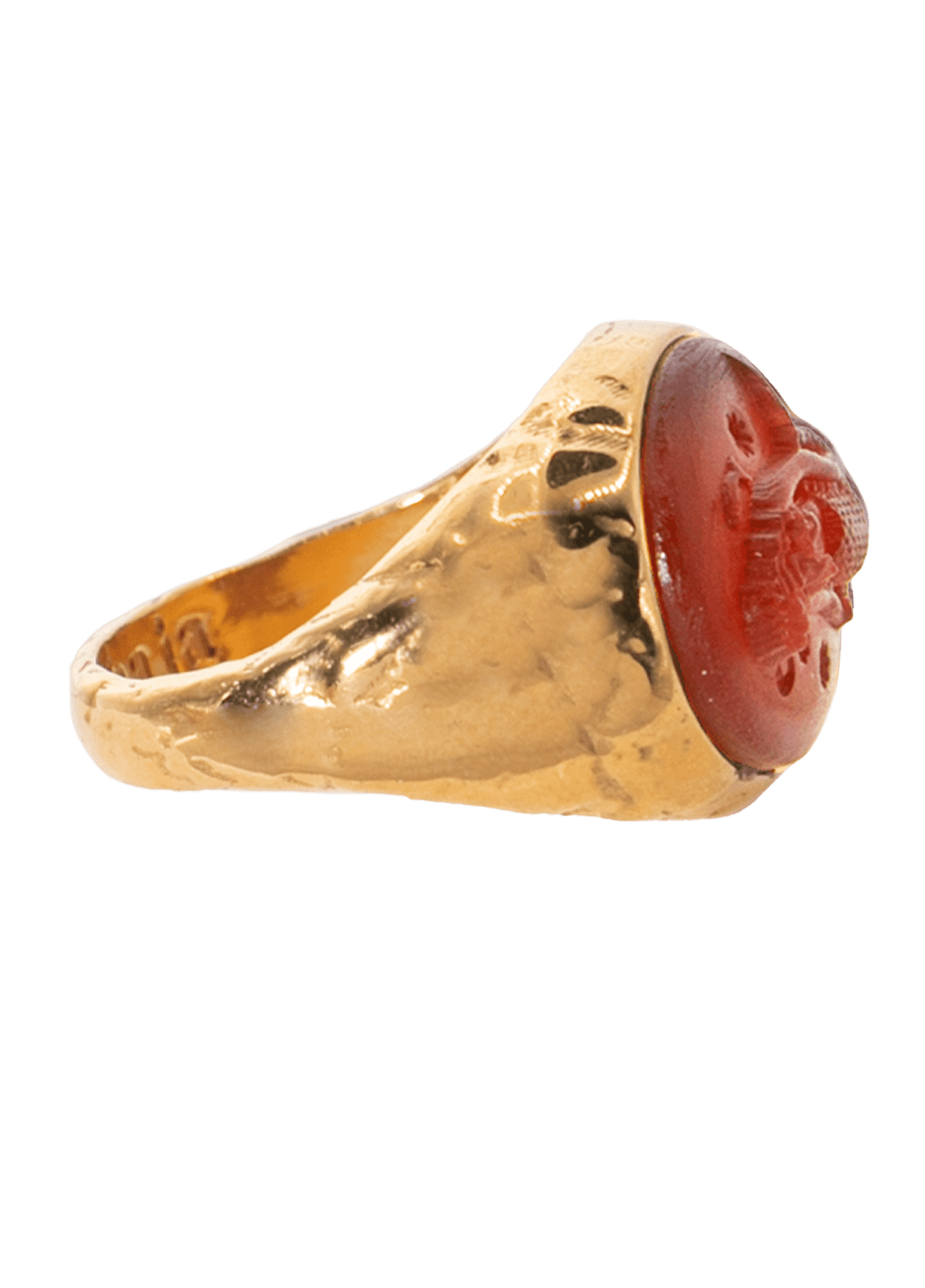 Bague Sirena Garnet Oro