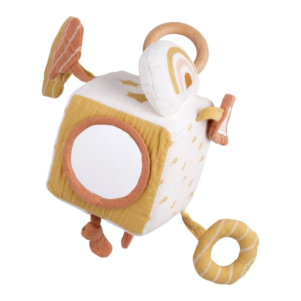 Cube D'Activités En Coton Blanc