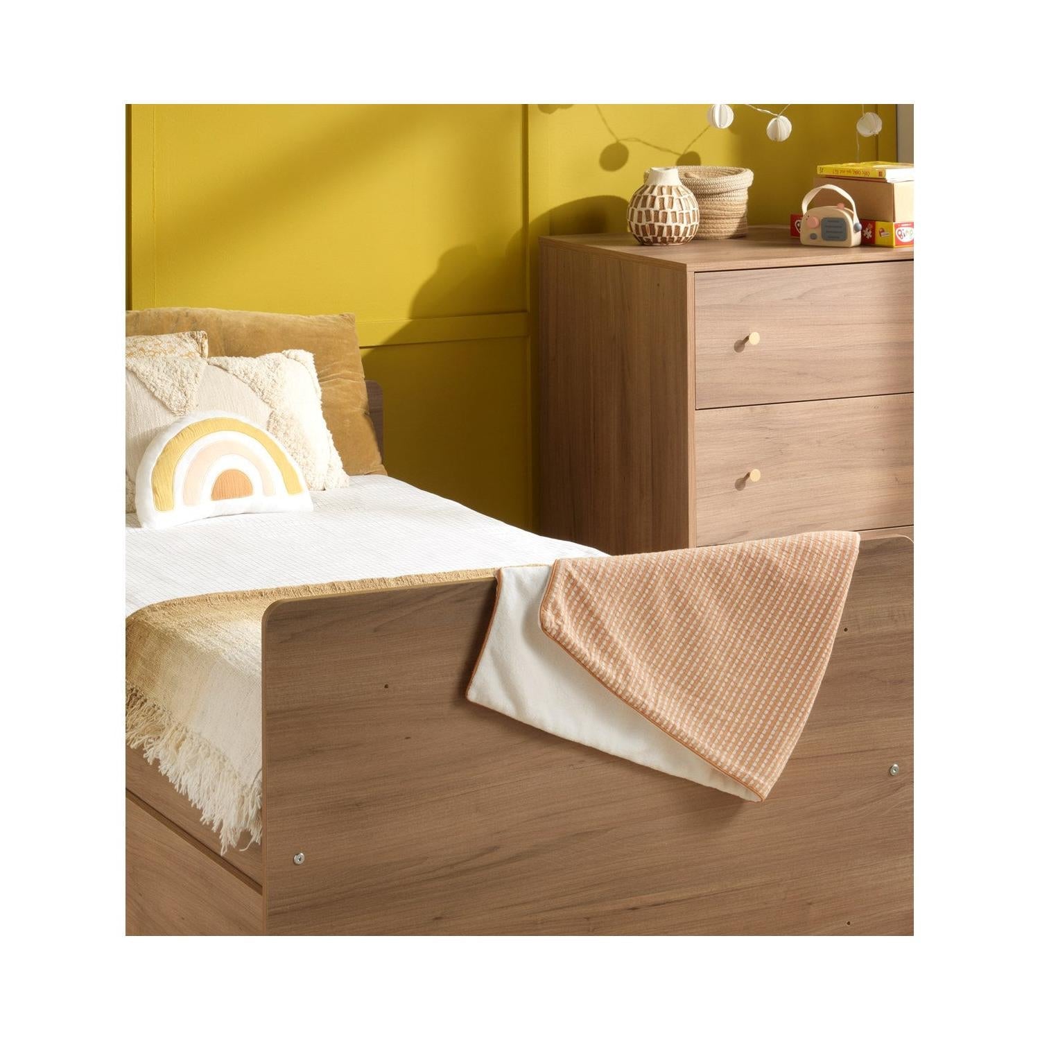 Couverture 75X100 Cm En Coton Blanc