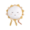 Doudou Soleil En Velours Blanc