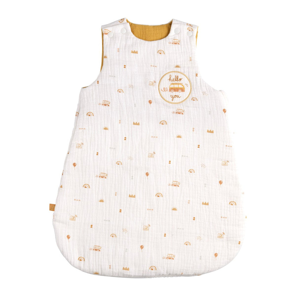Gigoteuse Naissance 0/1 Mois En Coton Blanc