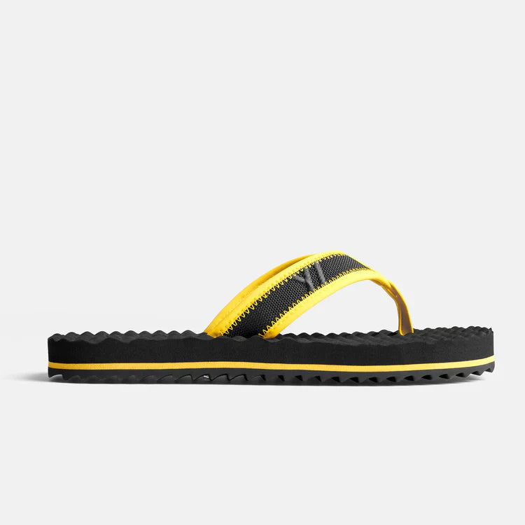 Tongs Enfant - Noir/Jaune - Homme