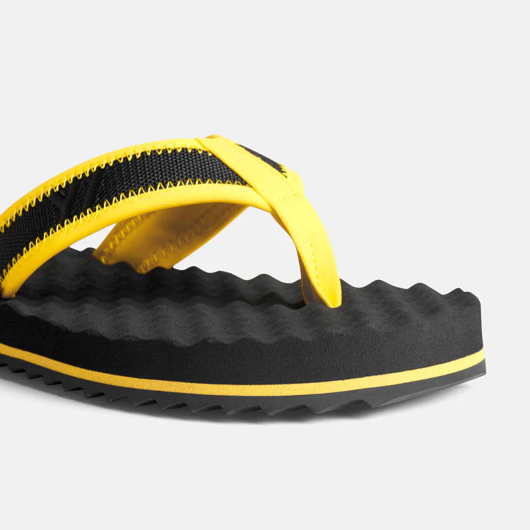 Tongs Enfant - Noir/Jaune - Homme