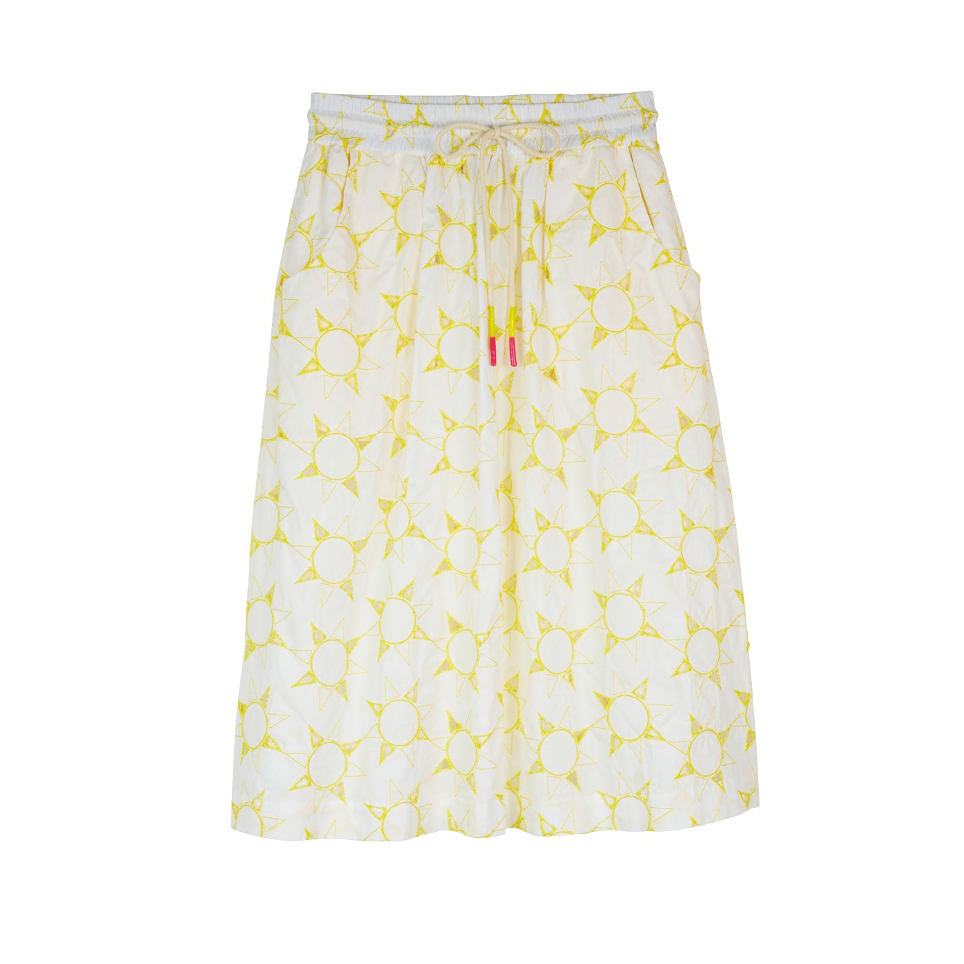 Jupe Broderie Anglaise Elasticated Midi