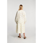 Jupe Broderie Anglaise Elasticated Midi