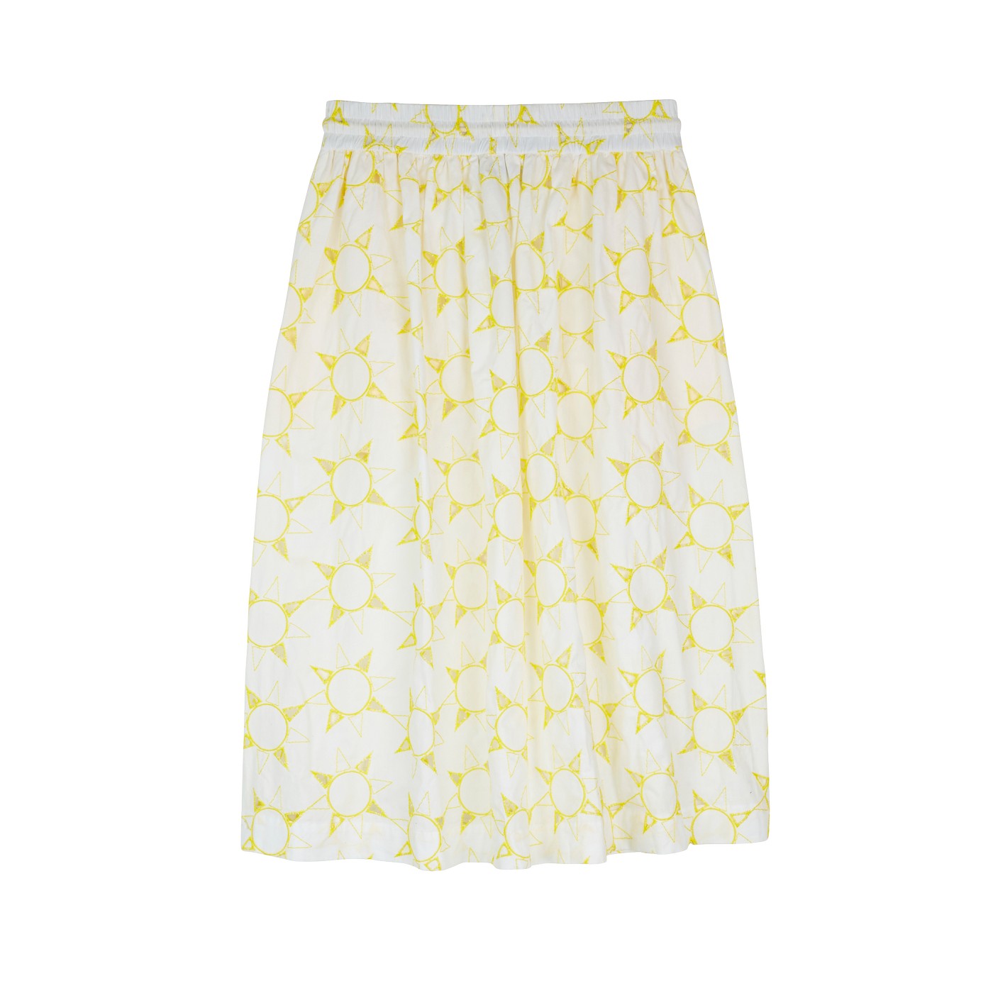 Jupe Broderie Anglaise Elasticated Midi
