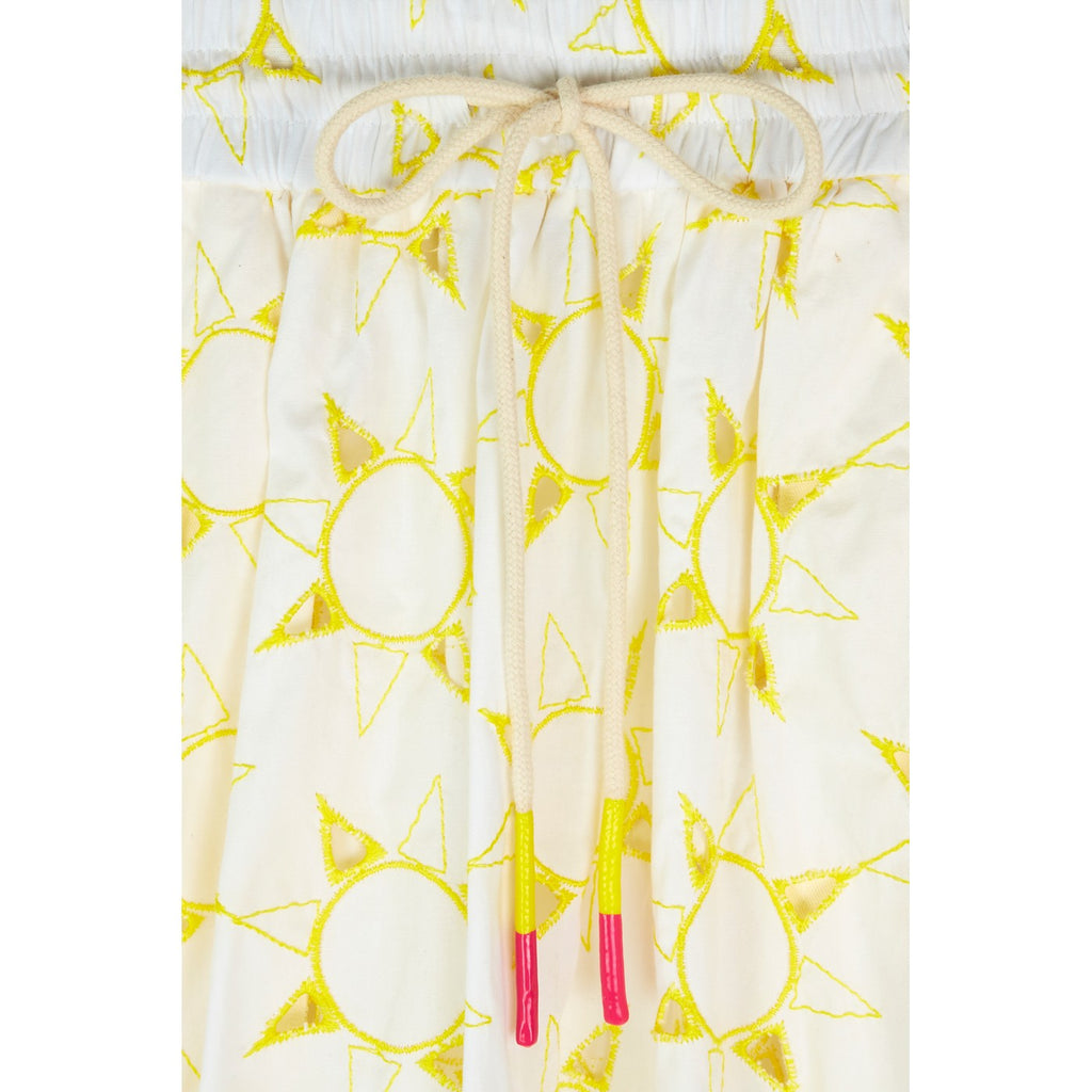 Jupe Broderie Anglaise Elasticated Midi